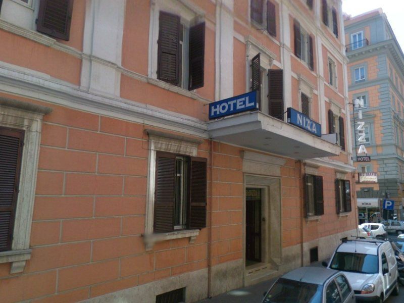 Hotel Nizza Rom Exteriör bild