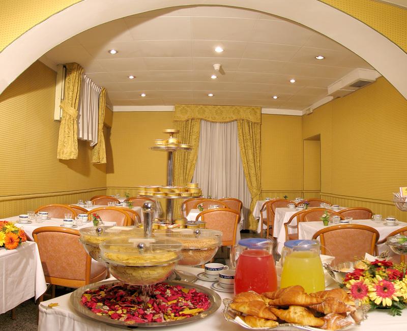Hotel Nizza Rom Restaurang bild